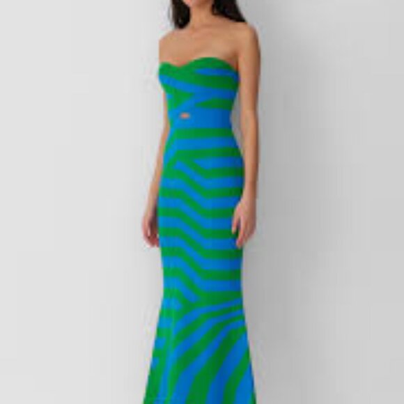 MWT- THE WOLF GANG AUDE MAXI DRESS - Picture 3 of 7